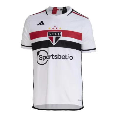 Men's Sao Paulo FC Home Soccer Jersey 2023/24 - Fans Version - acejersey