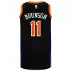 Men's New York Knicks Jalen Brunson #11 Black Swingman Jersey 22/23 - City Edition - acejersey