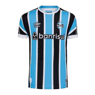 Men's Grêmio FBPA Home Soccer Jersey 2023/24 - Fans Version - acejersey