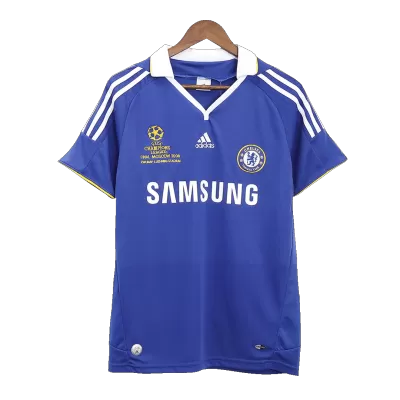 Chelsea Home Retro Soccer Jersey 2008 - UCL Final - acejersey