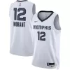 Men's Memphis Grizzlies Ja Morant #12 White Swingman Jersey 2022/23 - Association Edition - acejersey