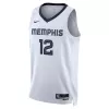 Men's Memphis Grizzlies Ja Morant #12 White Swingman Jersey 2022/23 - Association Edition - acejersey