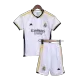 Kid's Real Madrid BELLINGHAM #5 Home Jerseys Kit(Jersey+Shorts) 2023/24 - acejersey