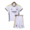 Kid's Real Madrid Home Jerseys Kit(Jersey+Shorts) 2023/24 - acejersey