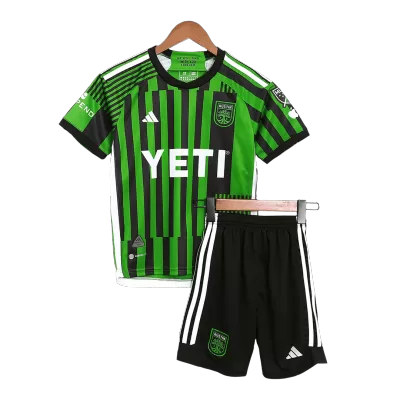 Kid's Austin FC Home Jerseys Kit(Jersey+Shorts) 2023 - acejersey