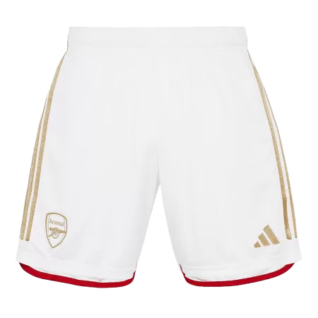 Arsenal Home Soccer Shorts 2023/24 - acejersey
