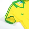 Brazil Home Retro Soccer Jersey 1977 - acejersey