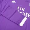 Real Madrid KROOS #8 Away Retro Long Sleeve Soccer Jersey 2016/17 - acejersey