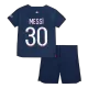 Kid's PSG MESSI #30 Home Jerseys Kit(Jersey+Shorts) 2023/24 - acejersey