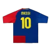 Barcelona MESSI #10 Home Retro Soccer Jersey Long Sleeve 2008/09 - UCL Final - acejersey