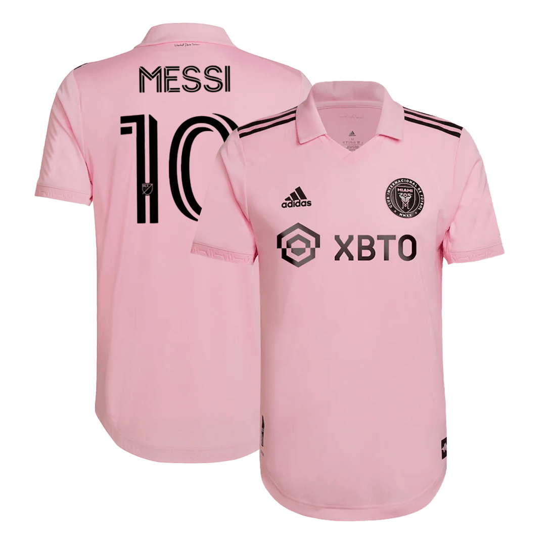 Inter Miami CF Adidas Messi #10 Home Authentic Jersey - Pink, 2XL