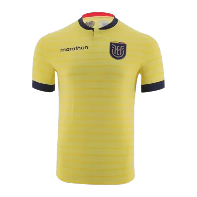 Men's Ecuador Home Soccer Jersey 2023 - Fans Version - acejersey