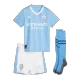 Kid's Manchester City Home Jersey Full Kit 2023/24 - acejersey