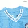 Kid's Manchester City Home Jerseys Kit(Jersey+Shorts) 2023/24 - acejersey