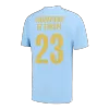 Manchester City Home Soccer Jersey 2023/24 Champion Edition - Player Version - acejersey