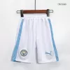 Kid's Manchester City Home Jerseys Kit(Jersey+Shorts) 2023/24 - acejersey