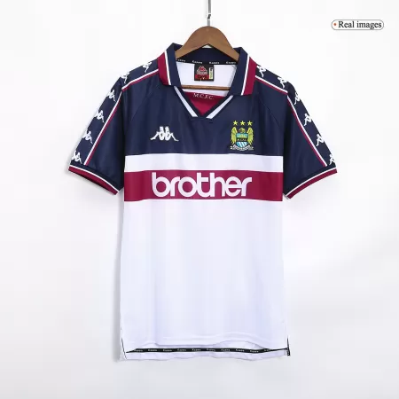 Manchester City Away Retro Soccer Jersey 1997/98 - acejersey