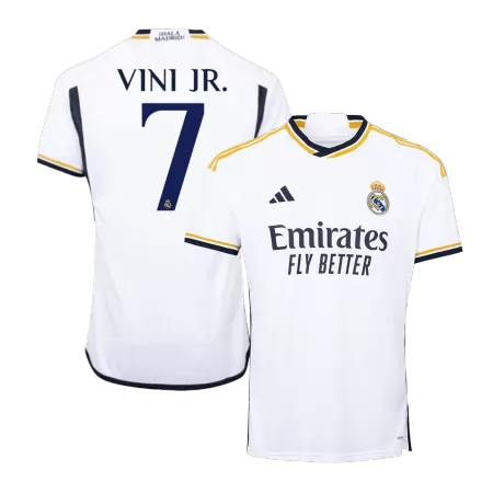 Men's Real Madrid VINI JR. #7 Home Soccer Jersey 2023/24 - acejersey