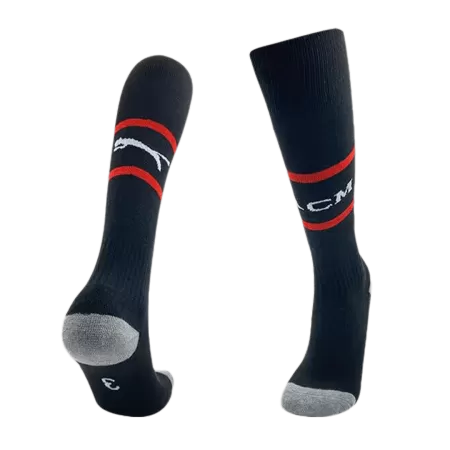 AC Milan Home Soccer Socks 2023/24 For Adults - acejersey