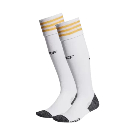 Real Madrid Home Soccer Socks 2023/24 For Adults - acejersey