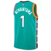 Men's San Antonio Spurs Victor Wembanyama #1 Green Swingman Jersey 2022/23 - acejersey