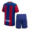 Men's Barcelona Home Jersey (Jersey+Shorts) Kit 2023/24 - Fans Version - acejersey