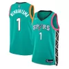 Men's San Antonio Spurs Victor Wembanyama #1 Green Swingman Jersey 2022/23 - acejersey