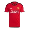 Men's Manchester United HØJLUND #11 Home Soccer Jersey 2023/24 - acejersey