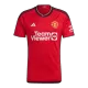Men's Manchester United B.FERNANDES #8 Home Soccer Jersey 2023/24 UCL - acejersey
