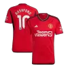 Men's Manchester United RASHFORD #10 Home Soccer Jersey 2023/24 - acejersey