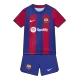Kid's Barcelona Home Jerseys Kit(Jersey+Shorts) 2023/24 - acejersey