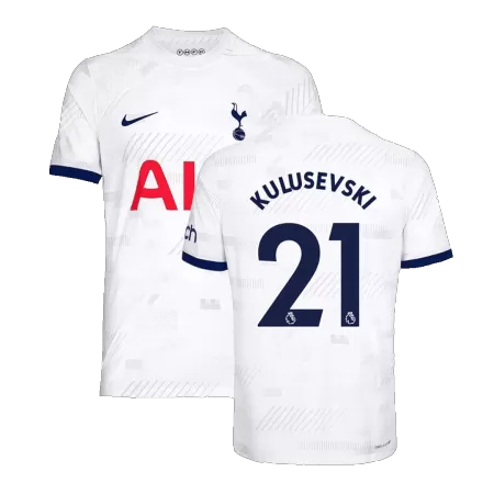 Men's Tottenham Hotspur KULUSEVSKI #21 Home Soccer Jersey 2023/24 - Fans Version - acejersey