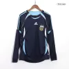 Argentina Away Retro Long Sleeve Soccer Jersey 2006 - acejersey