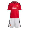 Kid's Manchester United Home Jerseys Kit(Jersey+Shorts) 2023/24 - acejersey