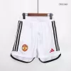 Manchester United Home Soccer Shorts 2023/24 - acejersey