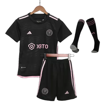 Kid's Inter Miami CF Away Jersey Full Kit 2023/24 - acejersey