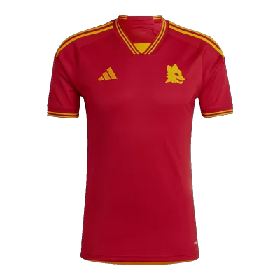 Men's Roma Home Soccer Jersey 2023/24 - Fans Version - acejersey