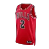 Men's Chicago Bulls Lonzo Ball #2 Red Swingman Jersey 2022/23 - Icon Edition - acejersey