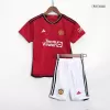 Kid's Manchester United Home Jerseys Kit(Jersey+Shorts) 2023/24 - acejersey