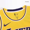 Men's Los Angeles Lakers LeBron James #6 Gold Swingman Jersey 2022/23 - Icon Edition - acejersey