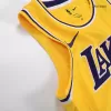 Men's Los Angeles Lakers LeBron James #6 Gold Swingman Jersey 2022/23 - Icon Edition - acejersey