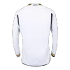 Men's Real Madrid Home Long Sleeve Soccer Jersey 2023/24 - Player Version - acejersey