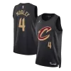 Men's Cleveland Cavaliers Evan Mobley #4 Black Swingman Jersey 2022/23 - Statement Edition - acejersey