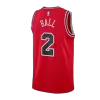 Men's Chicago Bulls Lonzo Ball #2 Red Swingman Jersey 2022/23 - Icon Edition - acejersey