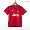 Kid's Manchester United Home Jerseys Kit(Jersey+Shorts) 2023/24 - acejersey