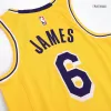 Men's Los Angeles Lakers LeBron James #6 Gold Swingman Jersey 2022/23 - Icon Edition - acejersey