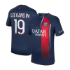 Men's PSG LEE KANG IN #19 Home Soccer Jersey 2023/24 - acejersey