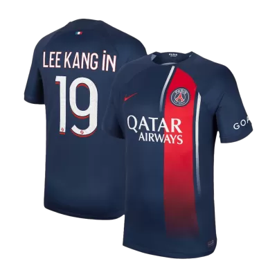 Men's PSG LEE KANG IN #19 Home Soccer Jersey 2023/24 - acejersey