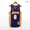 Men's Los Angeles Lakers Kobe Bryant #8 Purple Hardwood Classics Jersey 00-01 - acejersey