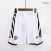 Manchester United Home Soccer Shorts 2023/24 - acejersey